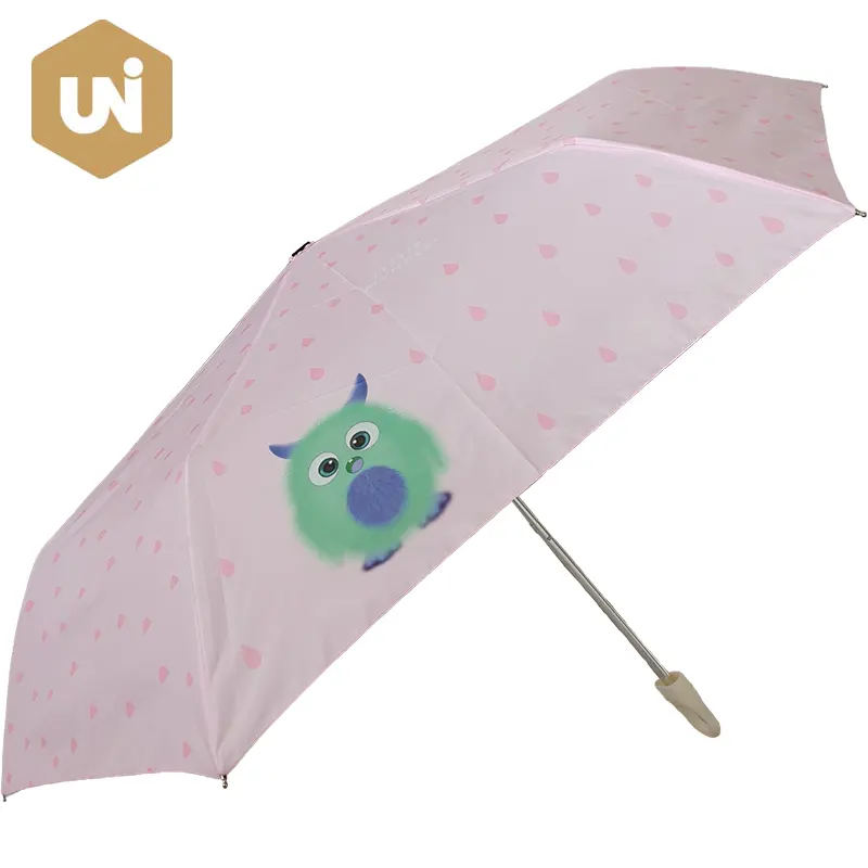 Magaan at Kaibig-ibig na Animal Folding Manual Open Umbrella